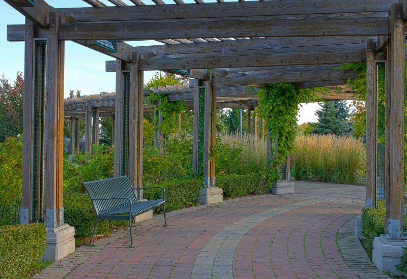 Arched Arbor Installation in Conroe, TX