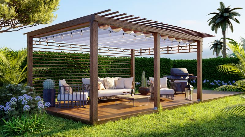 Curved Pergola Installation in Wilmington, NC