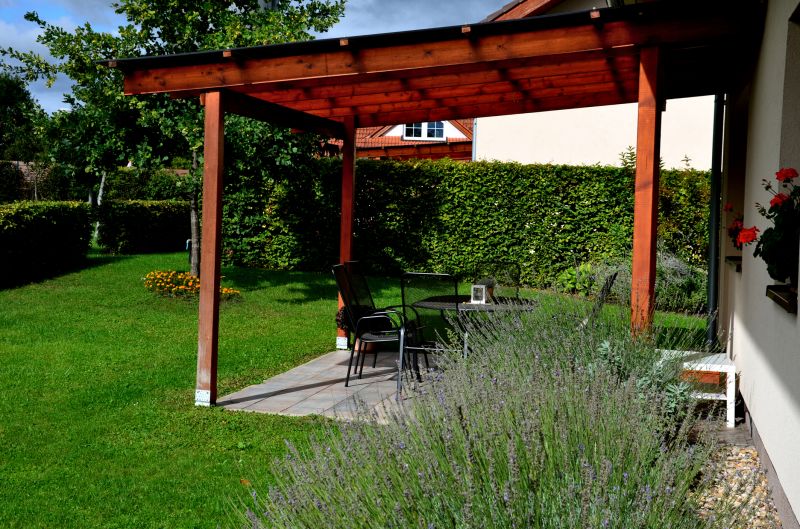 Wood Pergola Installation in Wilmington, NC