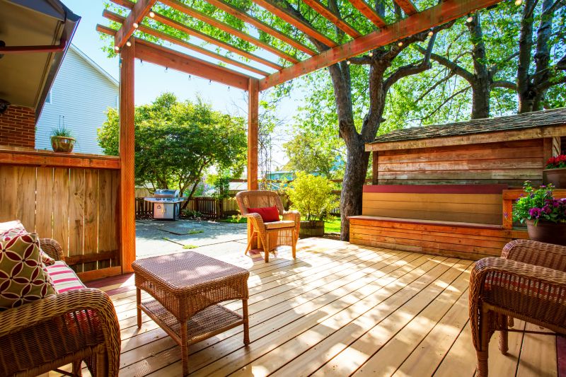 Arbor Bench Installation in Wilmington, NC