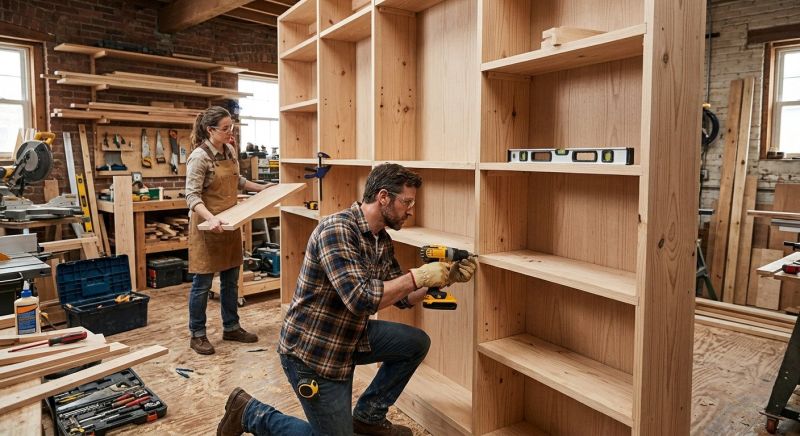 Bookcase Construction in Annapolis, MD