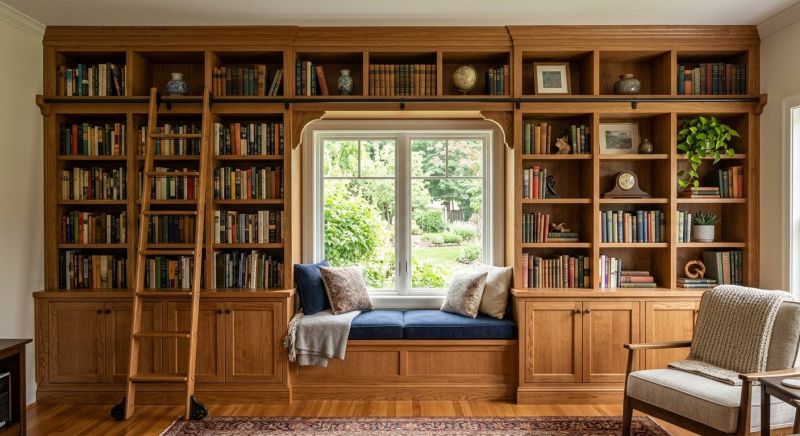 Bookcase Construction in Alexandria, VA