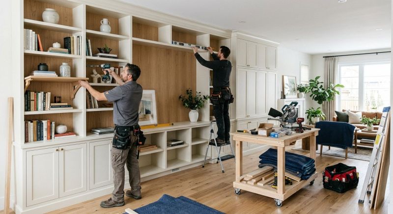 Bookcase Installation in Fairfax, VA