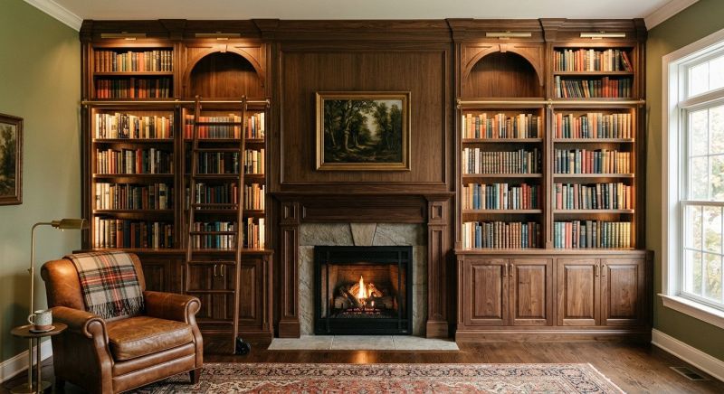 Bookshelves Installation in Frederick, MD