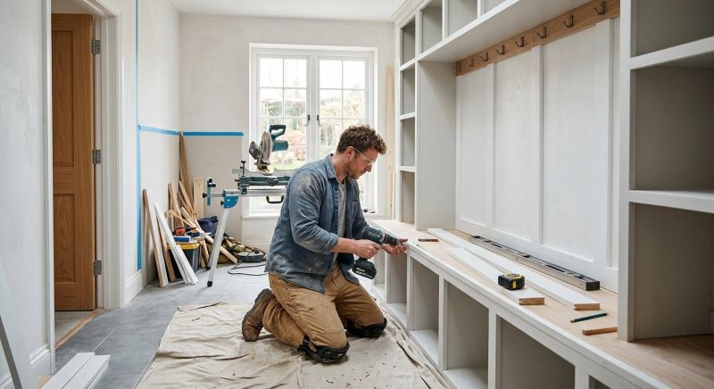 Built In Tv Cabinetry in Raleigh, NC
