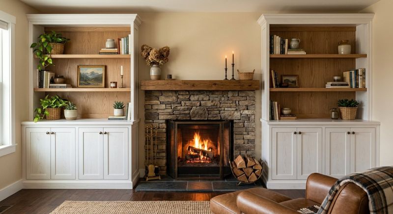 Fireplace Built Ins Installation in Durham, NC