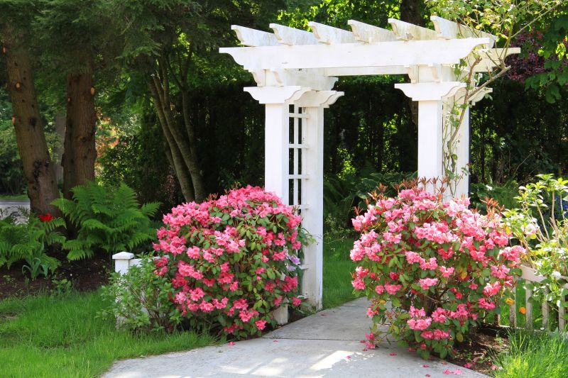 Lattice Arbor Installation in Wilmington, NC