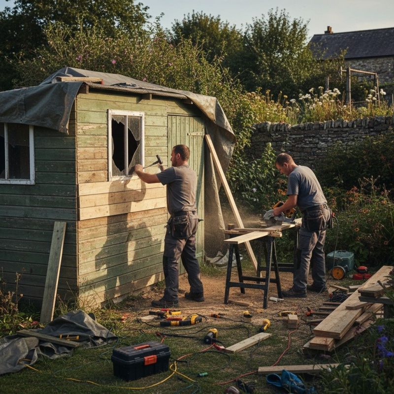 Shed Repair in Conroe, TX