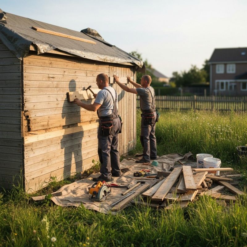 Shed Repair in Conroe, TX
